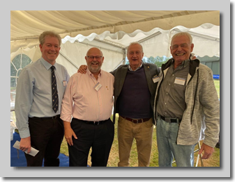 Mike Bull, Kevin Goody, Ricky Cuss and Pete Nettlefold